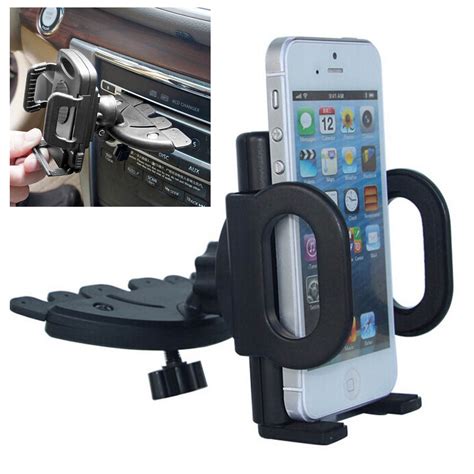 360 Car Cd Slot Dash Mount Holder Dock For Cell Phone Smart Phone 360 Car Cd Slot Dash Mount Holder Dock For Cell Phone Smart Phone