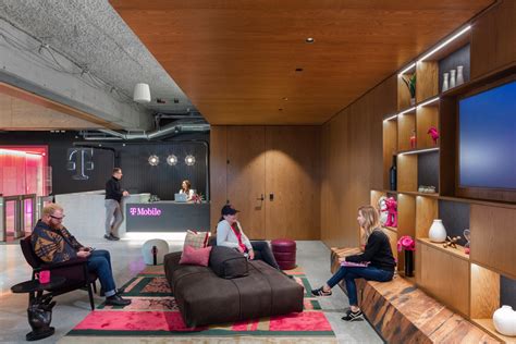 A Tour Of T Mobile S Sleek New Bellevue Office Officelovin