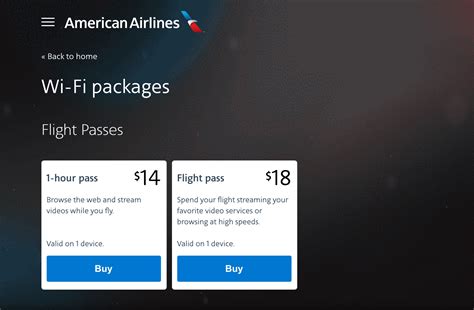 T Mobile Wifi on aainflight.com