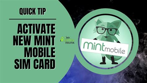 Activate Mint Mobile SIM Card Now Activate Mint Mobile SIM Card Now