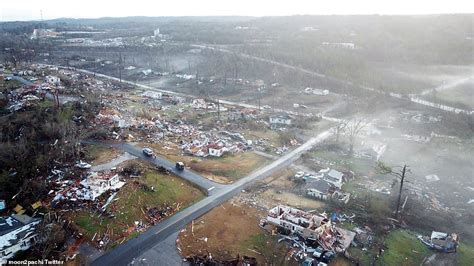 Aerial Photographs Present Destruction From Lethal Alabama Twister That Aerial Photographs Present Destruction From Lethal Alabama Twister That
