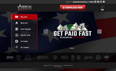 Americas Card Room Mobile App Americas Card Room Mobile App
