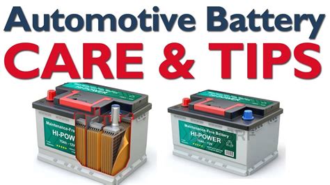 Automotive Battery Care Tips Car Battery Maintenance Tips Youtube Automotive Battery Care Tips Car Battery Maintenance Tips Youtube