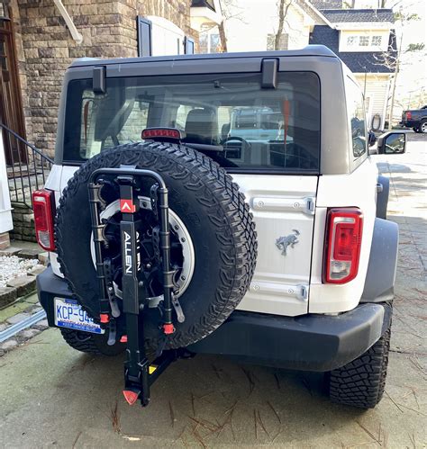 Bike Rack Hitch Options For Broncos W Sasquatch Spare Tire Bronco Nation Bike Rack Hitch Options For Broncos W Sasquatch Spare Tire Bronco Nation