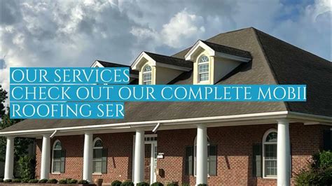 Commercial Roofing Mobile Al By Southern Roofing Systems Youtube Commercial Roofing Mobile Al By Southern Roofing Systems Youtube