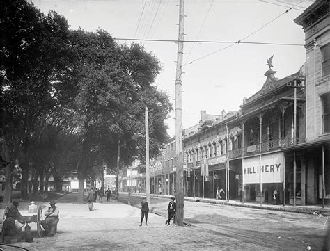 Dauphin Street At Bienville Square 1901 R Oldschoolcool Dauphin Street At Bienville Square 1901 R Oldschoolcool