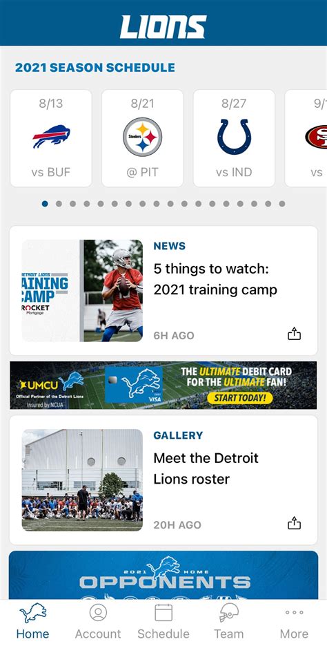 5 Ways Lions Mobile App