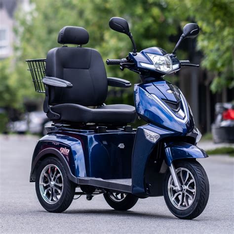 Gio Titan Long Range Outdoor Mobility Scooter Blue Gio Mobility Gio Titan Long Range Outdoor Mobility Scooter Blue Gio Mobility