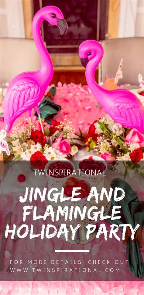How To Host A Jingle And Flamingle Holiday Party Twinspirational How To Host A Jingle And Flamingle Holiday Party Twinspirational