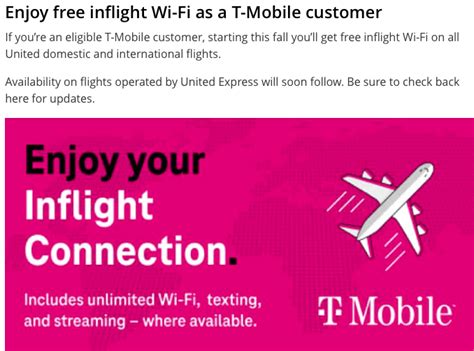 5 Ways T-Mobile Offers In-Flight WiFi