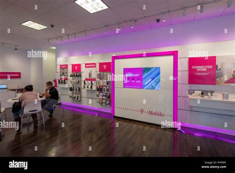 Interior Of T Mobile Store New Haven Connecticut Usa Stock Photo Interior Of T Mobile Store New Haven Connecticut Usa Stock Photo