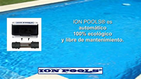 Ionizador Ion Pools Youtube