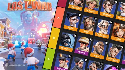 Last War Survival Tier List The Best Heroes In The Game By Medieval Last War Survival Tier List The Best Heroes In The Game By Medieval