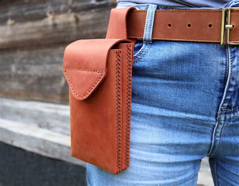 Leather Phone Case For Belt Leather Phone Holster Iphone Etsy Leather Phone Case For Belt Leather Phone Holster Iphone Etsy