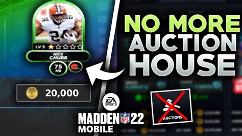 Madden Mobile Auction House Guide