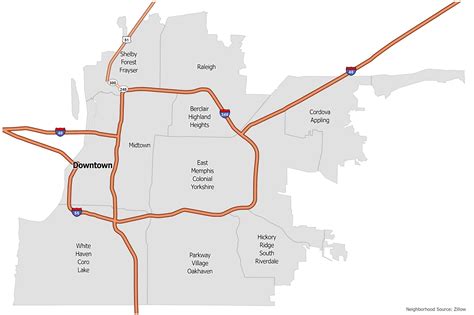 Memphis Neighborhood Map Gis Geography Memphis Neighborhood Map Gis Geography