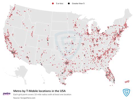 5 Metro Locations