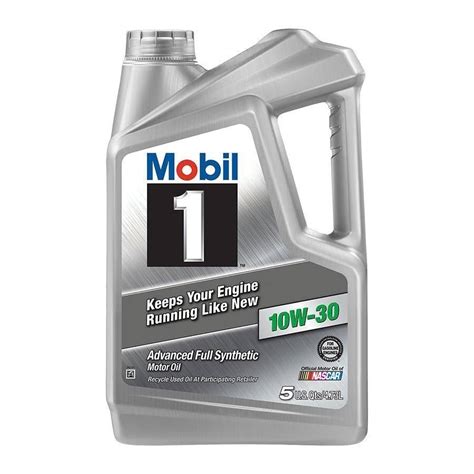 Mobil 1 Fully Synthetic Motor Oil 10W 30 1 Quart Mobil 1 Fully Synthetic Motor Oil 10W 30 1 Quart