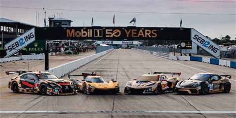 Mobil 1 Marks 50Th Anniversary With Celebratory Racing Liveries Mobil 1 Marks 50Th Anniversary With Celebratory Racing Liveries