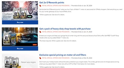 Mobil 1 Rebate 2024 Offer
