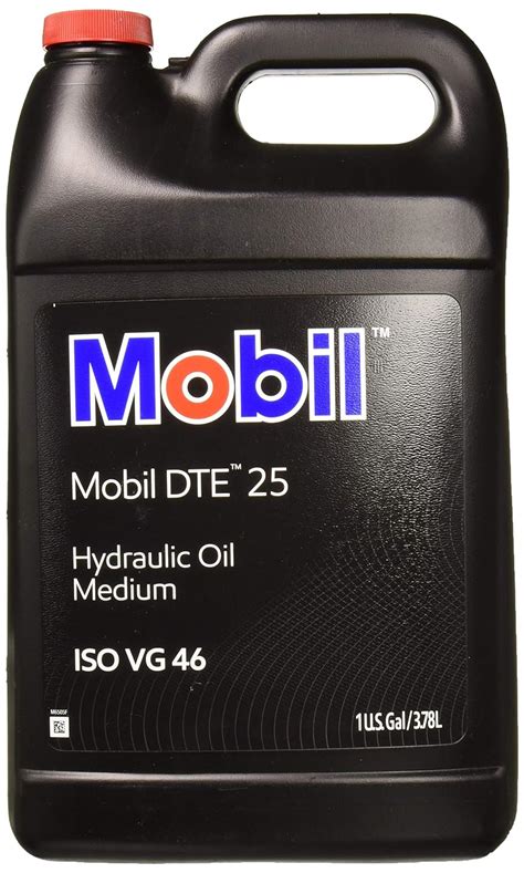 Mobil Dte 25 Hydraulic Iso 46 Sae Grade 20 1 Gal Mobil 100814