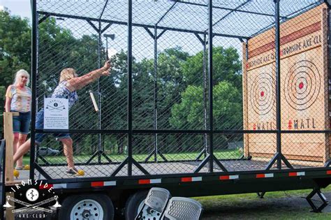 Mobile Axe Throwing Experience