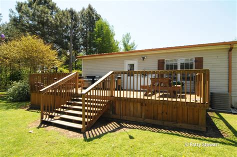 Mobile Home Decks and Stairs Ideas