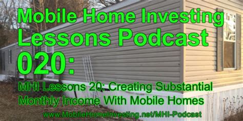 Mobile Home Investing Loving Cash Flow Loving People Mobile Home Investing Loving Cash Flow Loving People