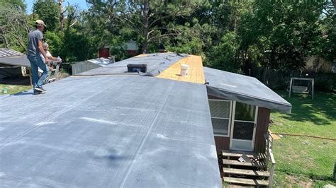 Mobile Home Roofing Youtube Mobile Home Roofing Youtube