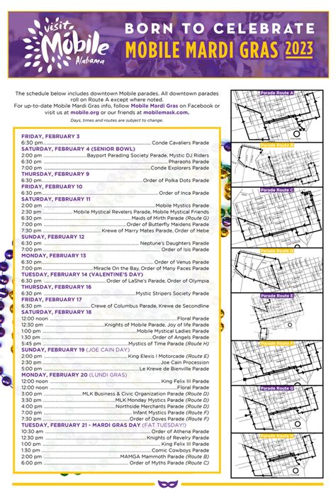 Mobile Mardi Gras 2024 Schedule