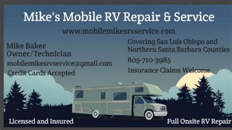 Mobile Rv Repair Mike Amp 39 S Mobile Rv Repair And Service Mobile Rv Repair Mike Amp 39 S Mobile Rv Repair And Service