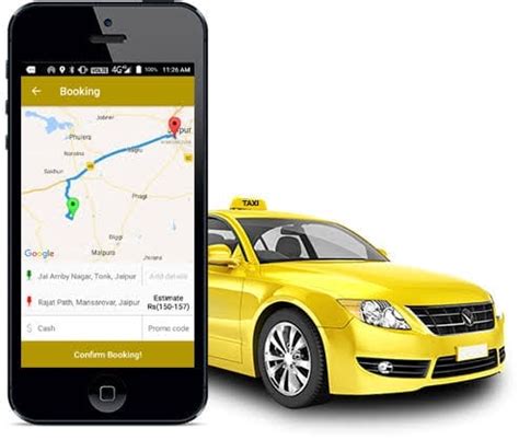 Mobile Taxi Service At Your Fingertips