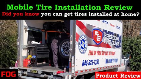 Mobile Tire Installation Service Review Freedom Tire Guys Youtube Mobile Tire Installation Service Review Freedom Tire Guys Youtube