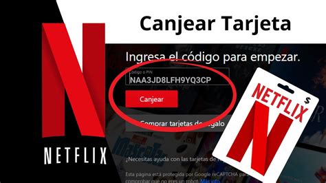 Netflix C Mo Canjear Tarjeta De Regalo Pin Gift Card Youtube