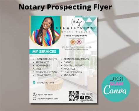 Notary Prospecting Flyer Notary Signing Agent Branding Notary Signing Notary Prospecting Flyer Notary Signing Agent Branding Notary Signing