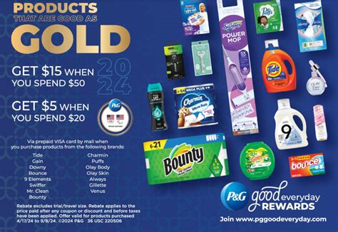 P And G Rebate Forms 2024 World Wide Rebates