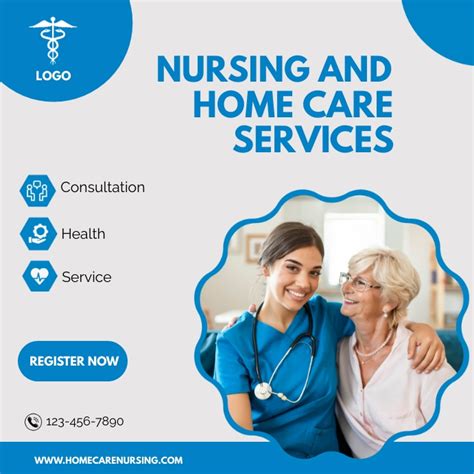 Plantilla De Nursing And Home Care Services Template Postermywall Plantilla De Nursing And Home Care Services Template Postermywall