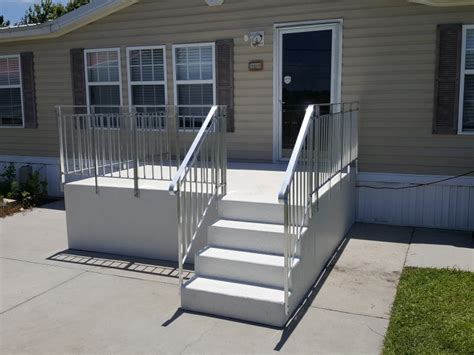 Platform 2 Standard Web Mobile Home Steps Manufacturing Co