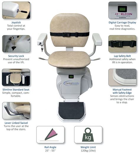 Platinum Horizon Standard Straight Stairlift From Central Mobility Platinum Horizon Standard Straight Stairlift From Central Mobility