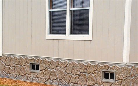 Realty Times A Practical Guide To Installing Mobile Home Skirting Realty Times A Practical Guide To Installing Mobile Home Skirting