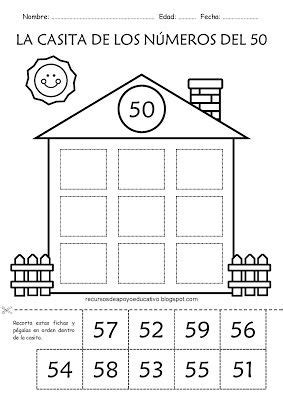 Recursos De Apoyo Educativo Casitas De Familias De N Meros D Recursos De Apoyo Educativo Casitas De Familias De N Meros D