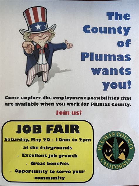 Reminder Plumas County Holding A Job Fair Today Plumas News Reminder Plumas County Holding A Job Fair Today Plumas News