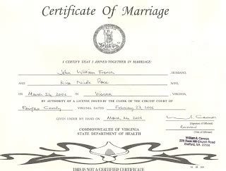 Savvy Winter Bride Marriage License Savvy Winter Bride Marriage License