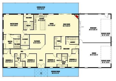 Single Story Barndominium Floor Plans 12 Great Ideas Single Story Barndominium Floor Plans 12 Great Ideas