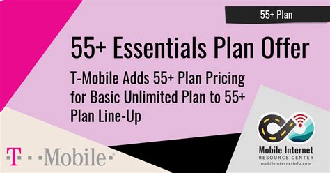 T Mobile Introduces Essentials Unlimited 55 Plan Offering 3 Tiers Of