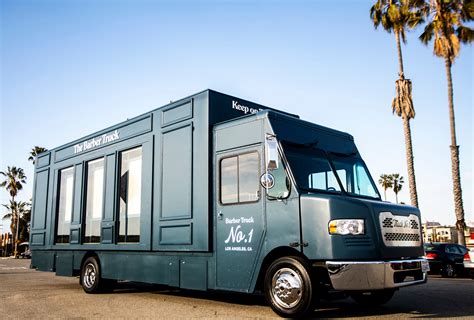 The Barber Truck La S 1St Upscale Mobile Barbershop The Barber Truck La S 1St Upscale Mobile Barbershop