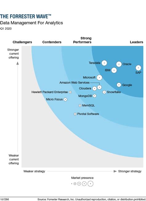 The Forrester Wave Gesti N De Datos Para An Lisis Primer Trimestre De