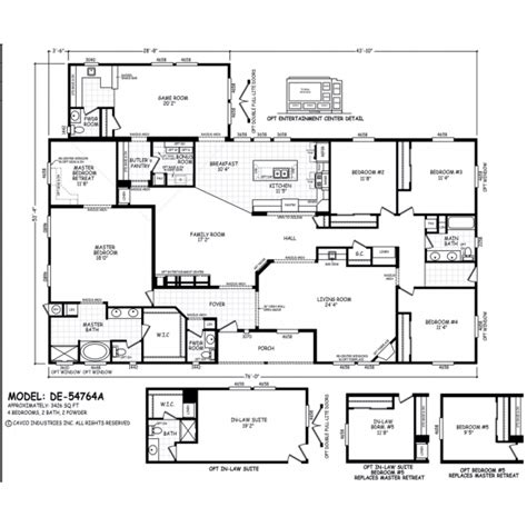 Triple Wide Floor Plans Mobile Homes On Main Triple Wide Floor Plans Mobile Homes On Main