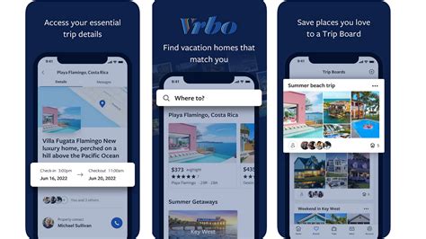 VRBO Mobile App Rentals